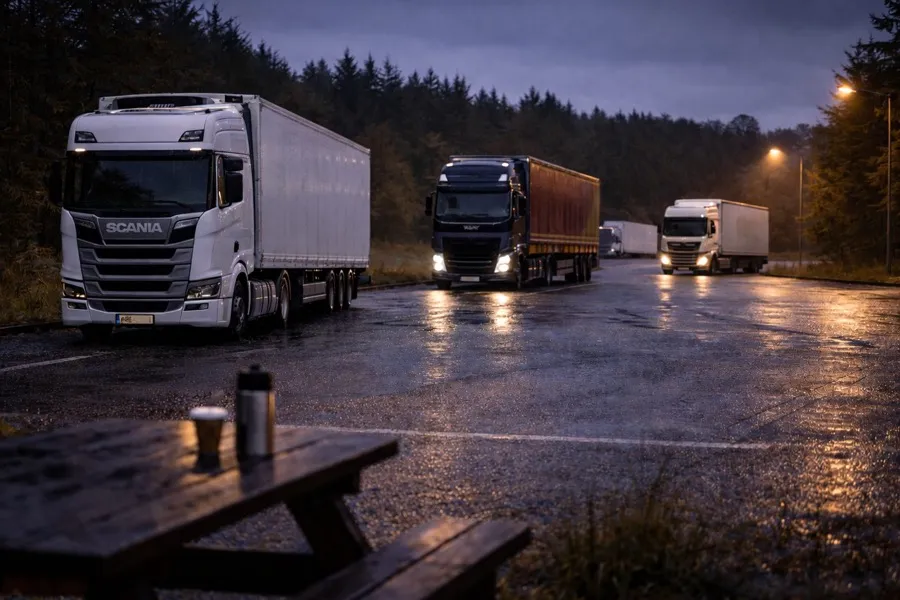 Kuorma-autoja tiellä – DORAn GPS-kalustonhallinta